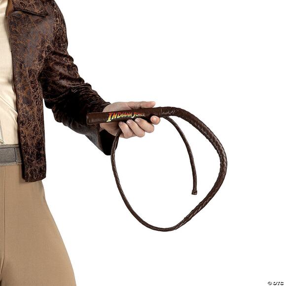 2 PC OFFICIAL INDIANA JONES CANVAS BAG SATCHEL & WHIP COSTUME SET ACCESSORY NEW - Picture 10 of 11